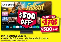 JB Hi-Fi 65" 4K Smart AI OLED TV offer