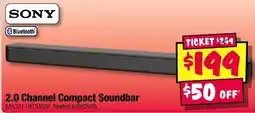 JB Hi-Fi 2.0 Channel Compact Soundbar offer