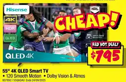 JB Hi-Fi 55" 4K QLED Smart TV offer