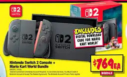 JB Hi-Fi Nintendo Switch 2 Console + Mario Kart World Bundle offer