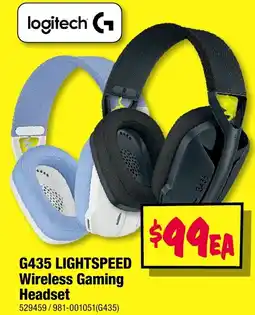 JB Hi-Fi G435 LIGHTSPEED Wireless Gaming Headset offer