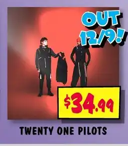 JB Hi-Fi Twenty one pilots offer
