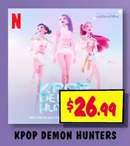 JB Hi-Fi Kpop demon hunters offer