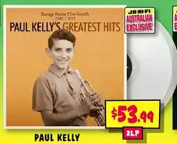 JB Hi-Fi Paul kelly offer