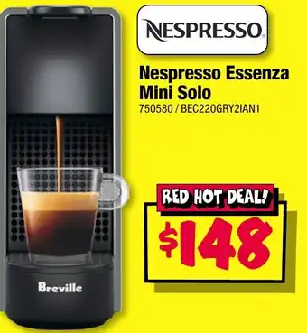 JB Hi-Fi Nespresso Essenza Mini Solo offer