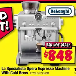 JB Hi-Fi La Specialista Opera Espresso Machine With Cold Brew offer