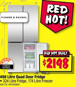 JB Hi-Fi Quad Door Fridge offer