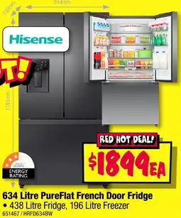 JB Hi-Fi PureFlat French Door Fridge offer