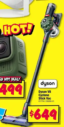 JB Hi-Fi Dyson V8 Cyclone Stick Vac offer