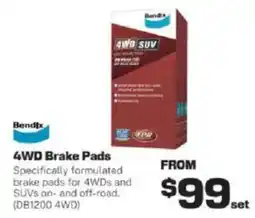 Repco 4WD Brake Pads offer