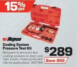 Repco Cooling System Pressure Test Kit offer