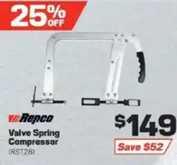 Repco Valve Spring Compressor offer