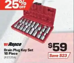 Repco Drain Plug Key Set offer