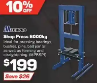 Repco Shop Press offer