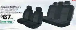 Repco Jacquard Seat Covers offer