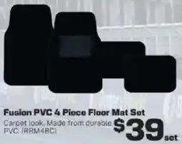 Repco Fusion PVC 4 Piece Floor Mat Set offer