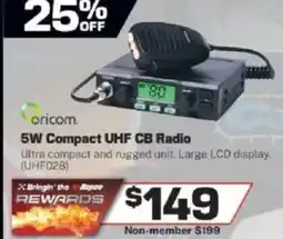 Repco 5W Compact UHF CB Radio offer