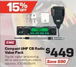 Repco Compact UHF CB Radio Value Pack offer