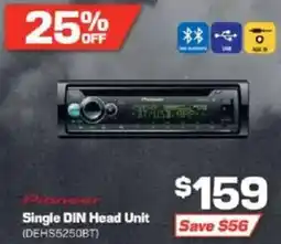 Repco Single DIN Head Unit offer