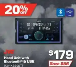 Repco Head Unit with Bluetooth & USB offer