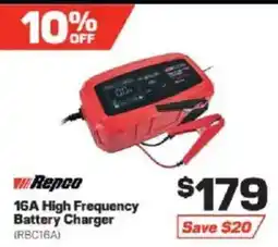 Repco 16A High Frequency Battery Charger offer