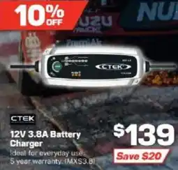 Repco 12V 3.8A Battery Charger offer