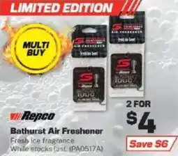 Repco Bathurst Air Freshener offer