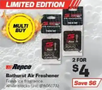 Repco Bathurst Air Freshener offer