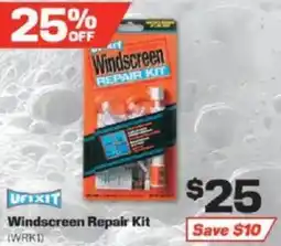 Repco Windscreen Repair Kit offer
