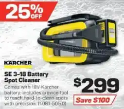 Repco SE 3-18 Battery Spot Cleaner offer