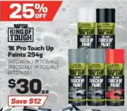 Repco 1K Pro Touch Up Paints offer