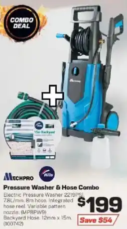 Repco Pressure Washer & Hose Combo offer