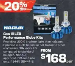 Repco Gen III LED Performance Globe Kits offer
