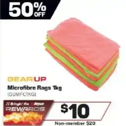 Repco GEAR UP Microfibre Rags offer