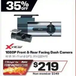 Repco 1080P Front & Rear Facing Dash Camera offer
