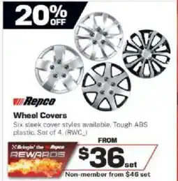 Repco Wheel Covers offer