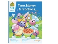 Officeworks School Zone Time, Money and Fraction Workbook 2020 offer