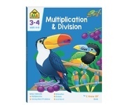 Officeworks School Zone Multiplication and Division Workbook 2020 offer