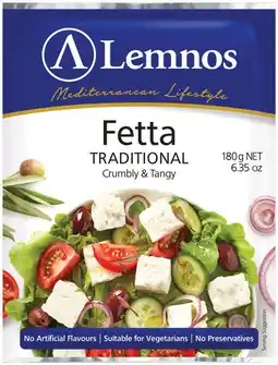 IGA Lemnos Fetta 180g Selected Varieties offer