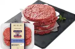 IGA Slape & Sons Gourmet Range Texas Beef Burgers 480g offer