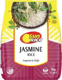 IGA SunRice Jasmine Rice 1kg offer