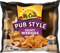 IGA McCain Pub Style Wedges 750g Selected Varieties offer