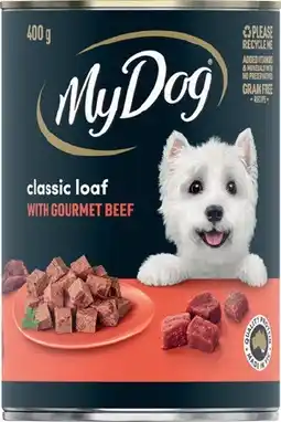 IGA My Dog Wet Dog Food 400g Selected Varieties offer