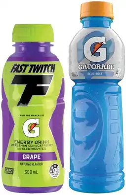 IGA Gatorade, G‑Active Electrolyte Water 600mL or Fast Twitch 350mL Selected Varieties offer