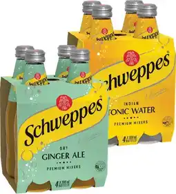 IGA Schweppes Mixers 4x300mL Selected Varieties offer