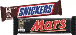 IGA Mars Medium Bars 30-56g Selected Varieties offer