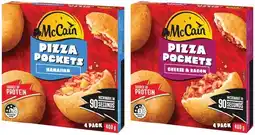 IGA McCain Pizza Pockets 400g Selected Varieties offer