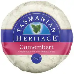 IGA Tasmanian Heritage Cheese 200g Selected Varieties offer