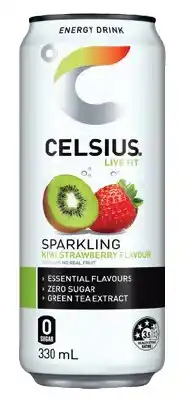 IGA Celsius Sparkling Energy Drink 330mL Selected Varieties offer