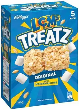 IGA Kellogg’s LCMs Treatz 130g Selected Varieties offer